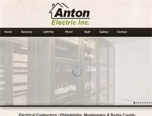 Tablet Screenshot of antonelectricinc.com